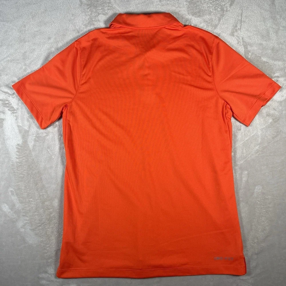 Nike Dri-Fit Franchise Orange Short Sleeve Polo Golf Toca‎ FC Mens Medium